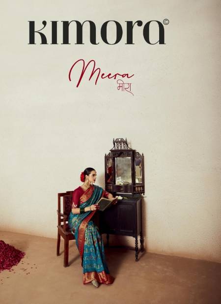 Meera Vol 14 By Kimora Wedding Wear Sarees Wholesale Shop In Surat Catalog